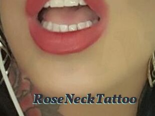 RoseNeckTattoo